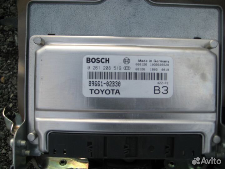 Эбу двс toyota corolla