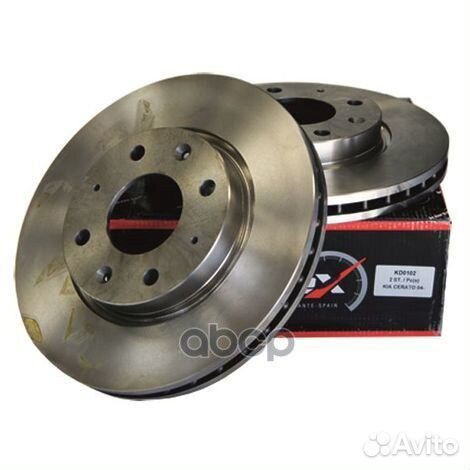 Диск торм. KIA cerato 04- перед.вент.(d275mm)