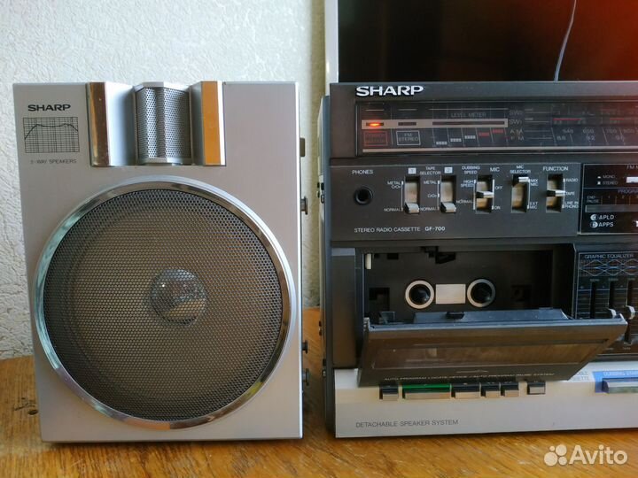 Магнитофон sharp