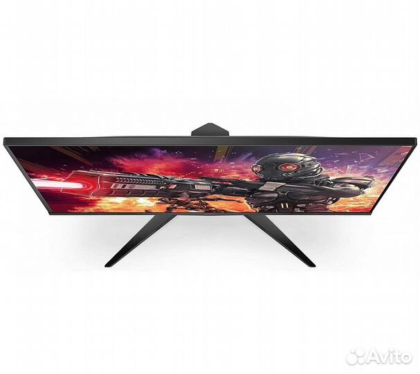 Монитор AOC 28'' U28G2AE, черный/красный