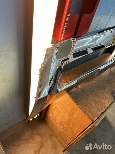 Mercedes ML 166 Накладка Хром Переднего Бампера