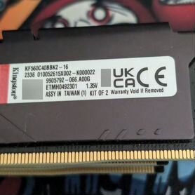 Оперативная память ddr 5 6000 - 16 гигов