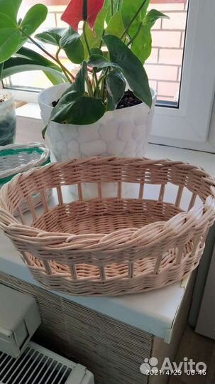 Корзина плетеная