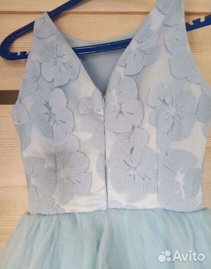 Пышное весеннее платье