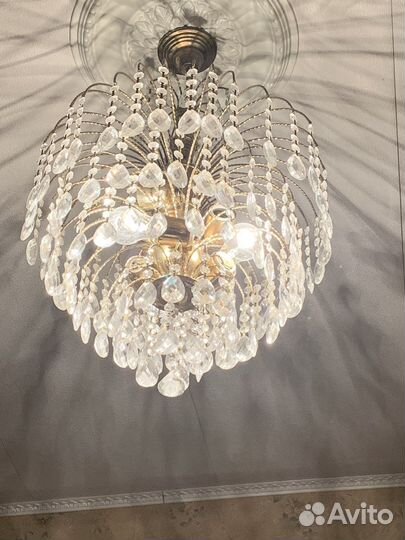 Хрустальная люстра СССР