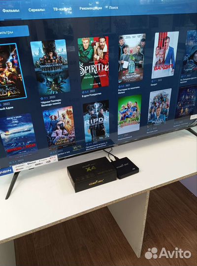 Smart tv приставка более 100 каналов