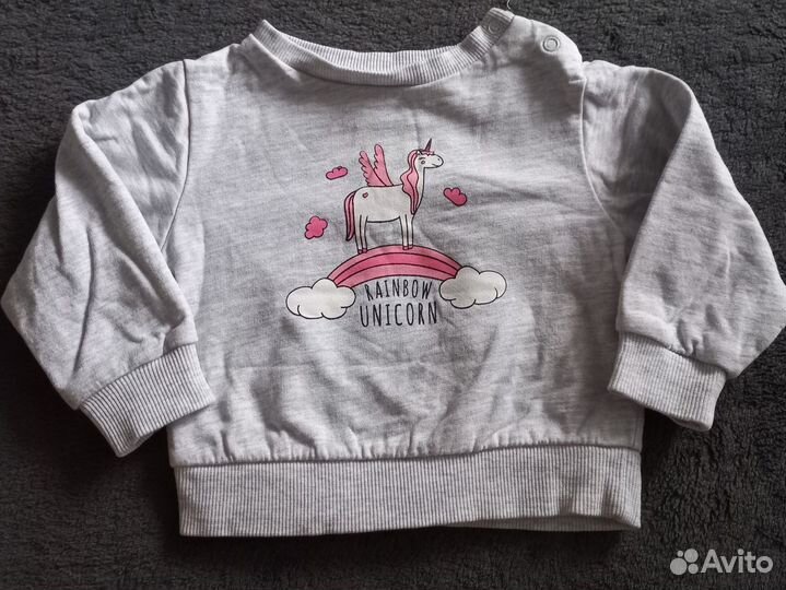 Кофты на девочку р62-68