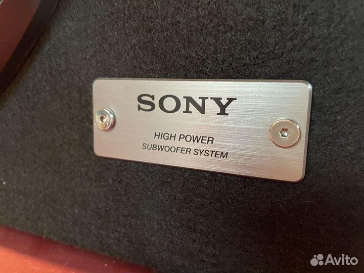 Сабвуфер Sony xplod 1000w