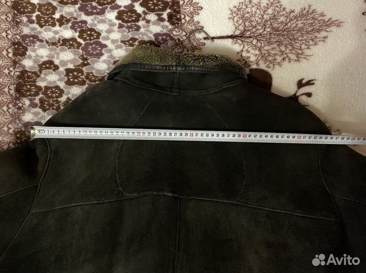 Кожаная дубленка мужская (натуральная)