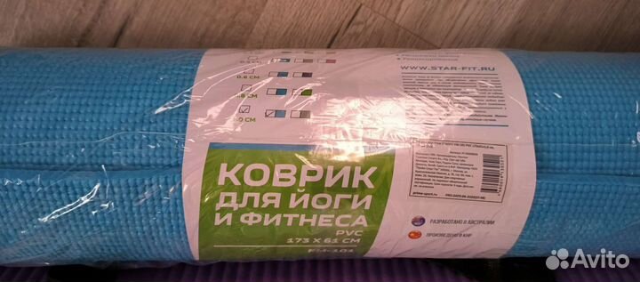 Коврик для йоги Starfit