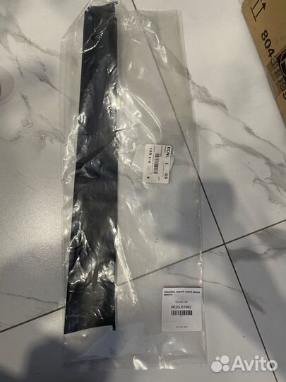 Наклейка задней левой двери Spectra