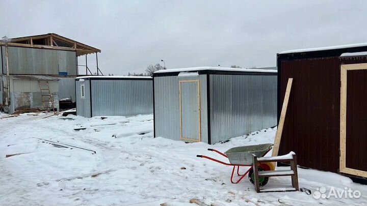 Блок контенер/ идеальное жилье для рабочих