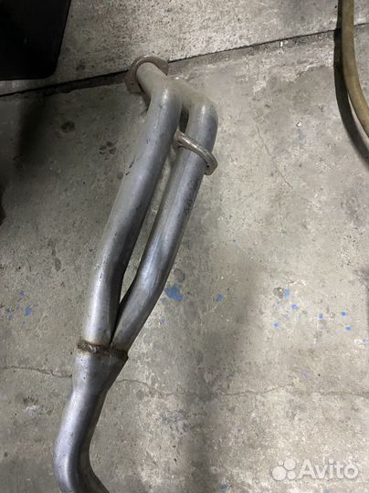 Глушитель передняя часть MB W124/T124 85-92