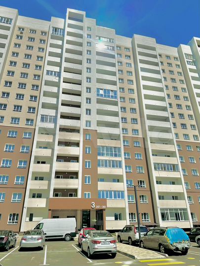 2-к. квартира, 66,2 м², 2/16 эт.