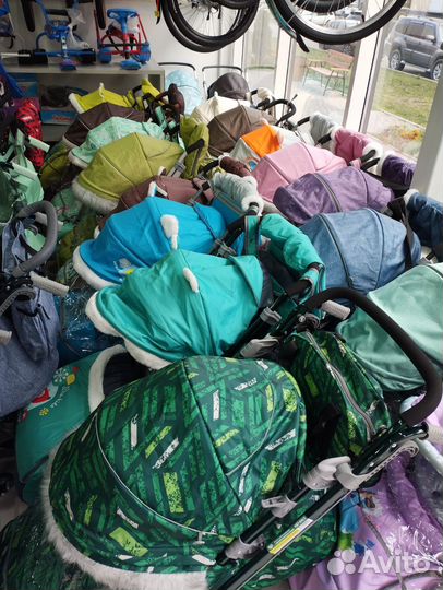 Санки коляска ника