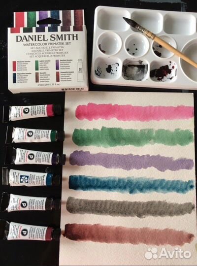 Daniel Smith Primatek акварельные краски