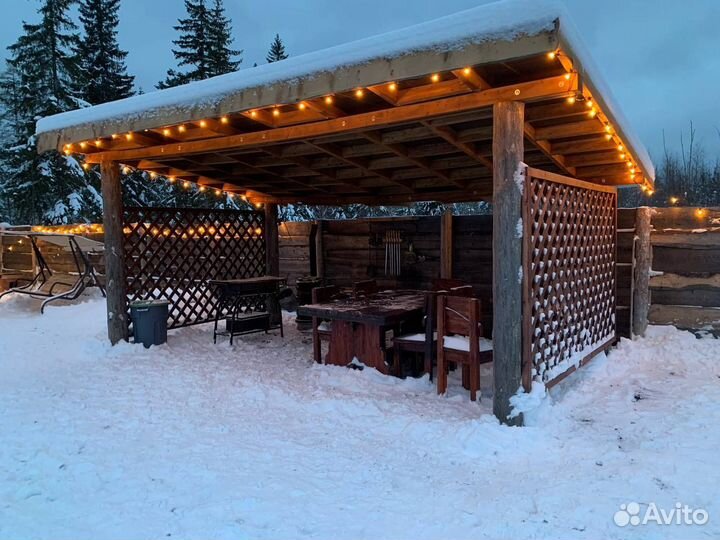 Баня по чёрному на дровах 3000 час (10 т.р. дом )