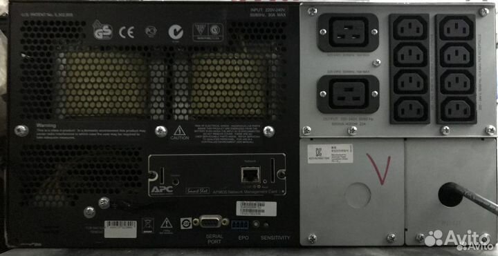 Интерактивный ибп APC Smart-UPS sua5000rmi5u