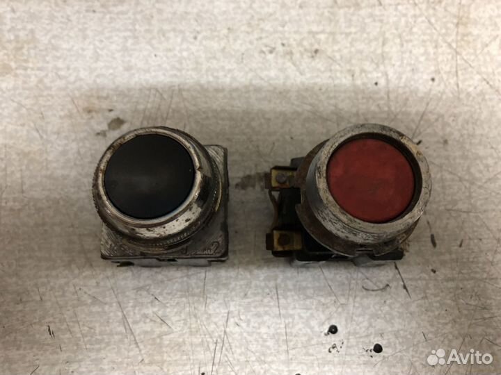 Кнопки пускателя, СССР, 2шт