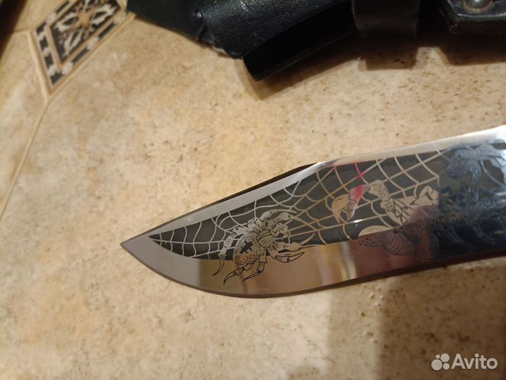 Нож охотничий ручной работы