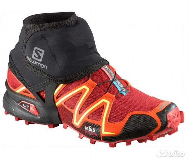 Гамаши salomon Trail Gaiters Low Blk