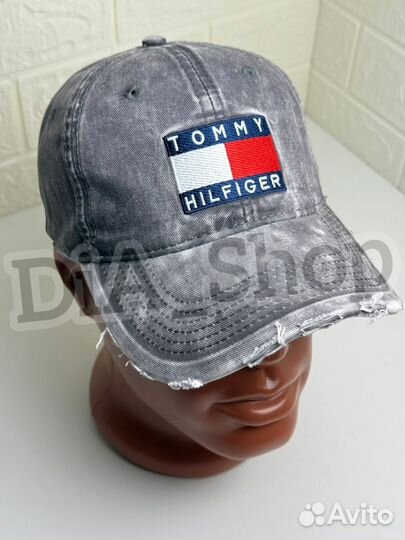 Кепка (бейсболка) мужская Tommy Hilfiger гранж