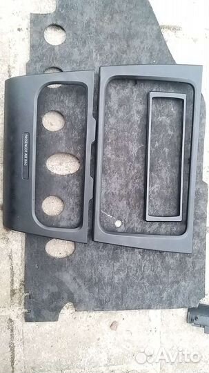 Накладка магнитолы 2 din golf 6 гольф 6