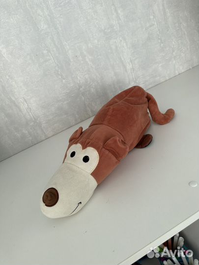 Игрушка вывернушка 53 см собака тигр