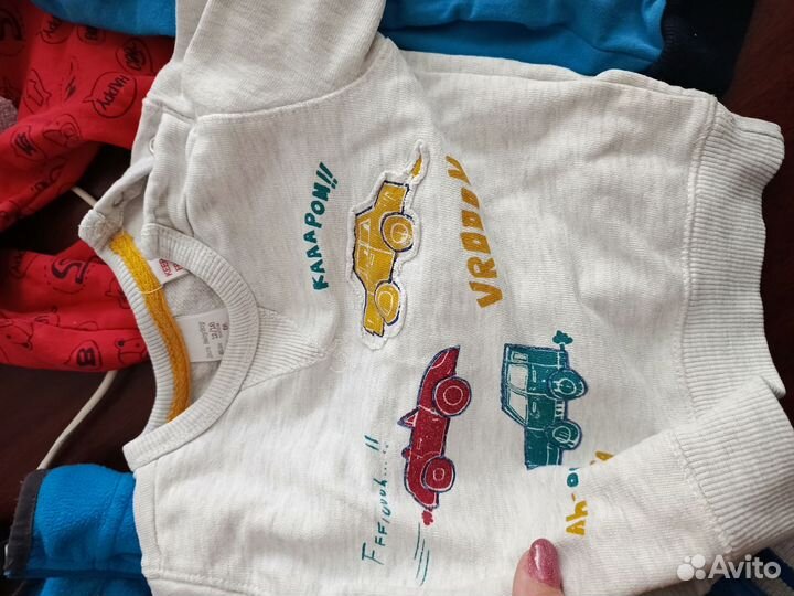 Одежда для мальчика пакетом 80 86