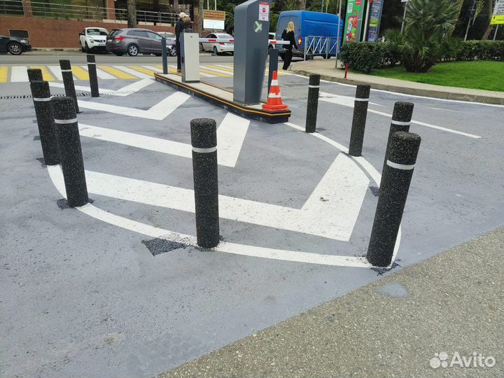 Изготовление резиновых чехлов на парковочный столб