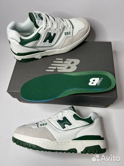 New Balance 550 White Green