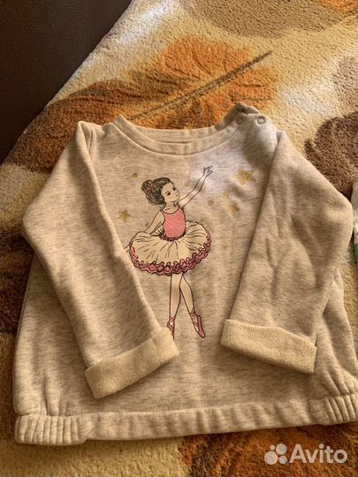 Детские вещи на девочку пакетом 86 92