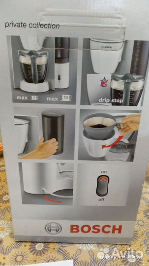 Кофеварка капельного типа Bosch