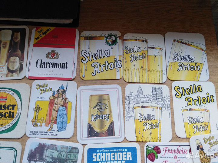 Бердекели от пива 1970-80-х г.г. Европа и Америка