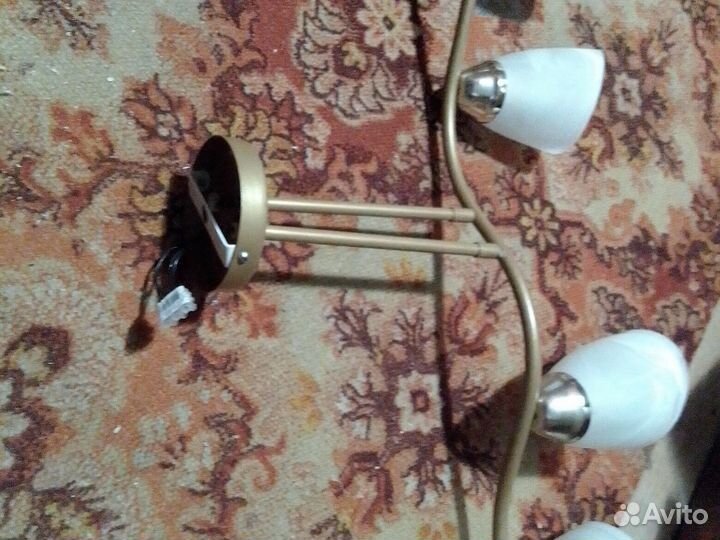 Люстра потолочная бу