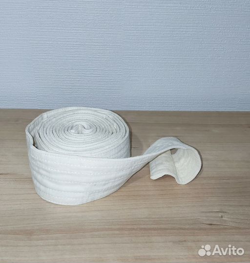 Белый Пояс для карате 227 см