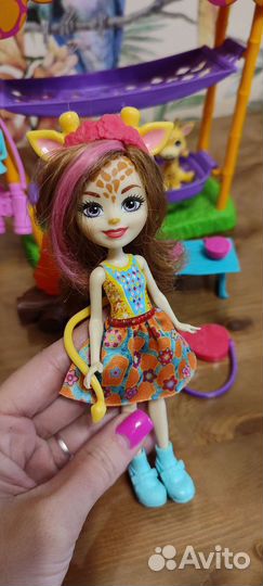 Энчантималс жираф(ночёвка в саванне)