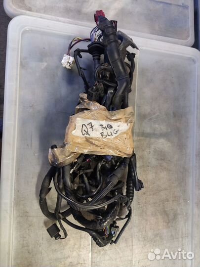Проводка двигателя 3.0 BUG Audi Q7 2006-2008год