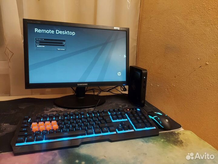 Компьютер hp t420 thin client