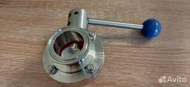 Кран нерж бабочка 1.5 дюйма