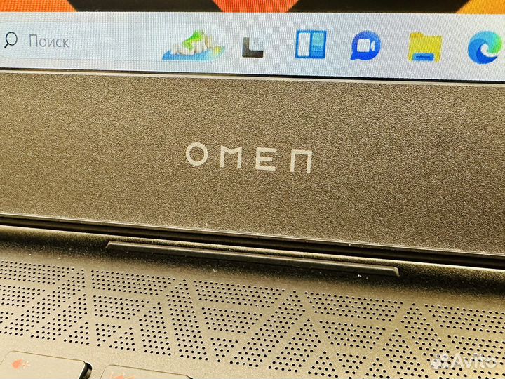 Ноутбук HP omen Core i7-10750H/ RTX 2060