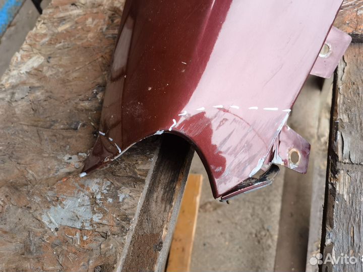 Крыло переднее левое kia spectra