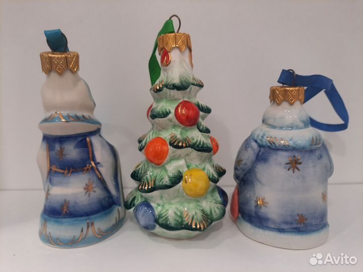 Елочные игрушки Лефортовский фарфор