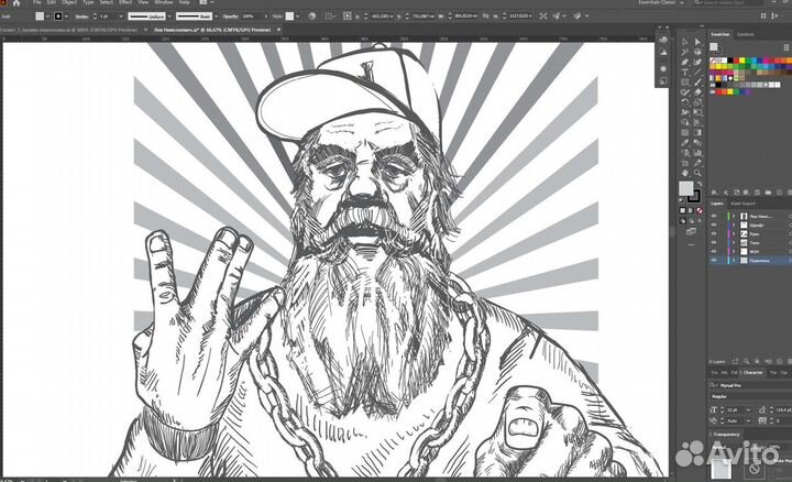Репетитор (цифровое рисование на планшете для пк)