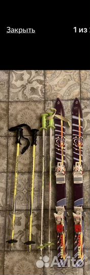 Горные лыжи детские 110