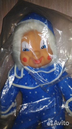 Кукла гдр клоун гдр.Новый в упаковке