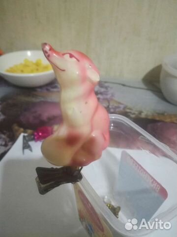 Старинная елочная игрушка РСФСР