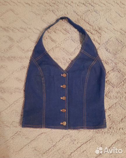 Джинсовый костюм женский