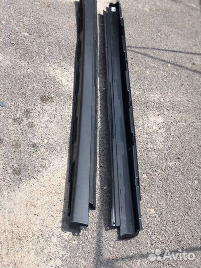 Накладки на пороги ваз Приора стандарт