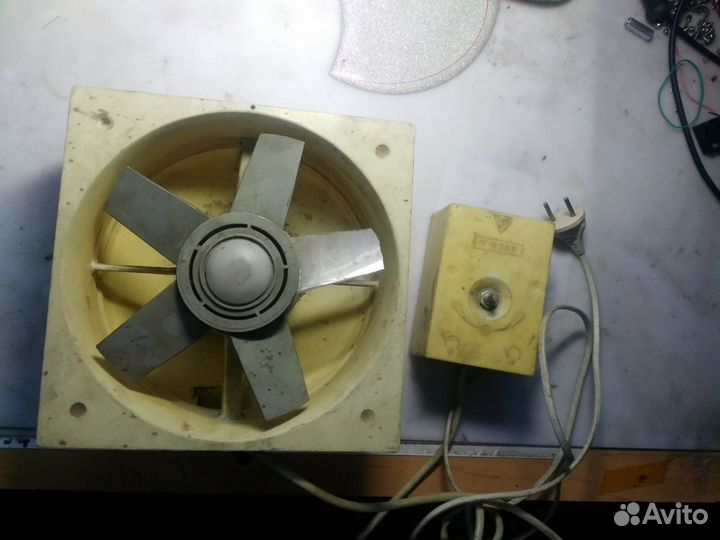 Сушилка для рук, вентилятор СССР